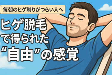 毎朝のヒゲ剃りの悩みから解放される現実的な選択肢｜医療脱毛との違いから後悔を避けるコツまで完全ガイド