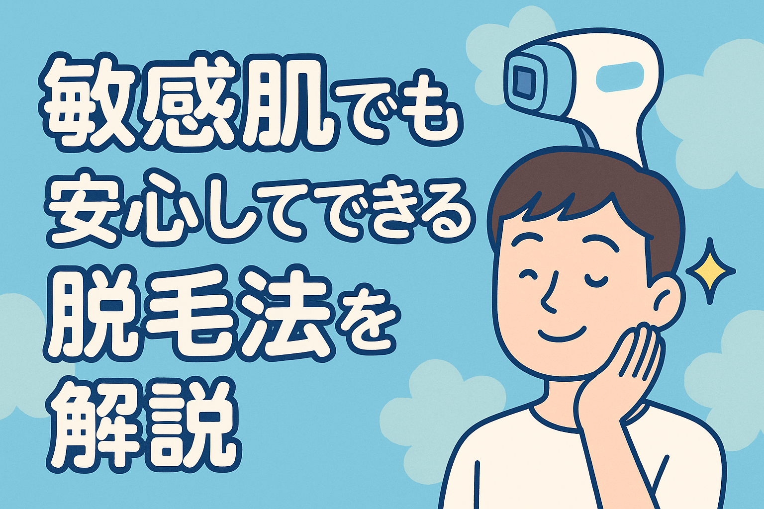 敏感肌でも安心してできる脱毛法：完全ガイド 安全設定とケア手順を専門家が解説